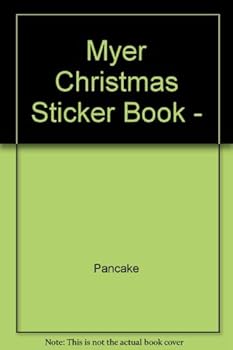 Paperback Myer Christmas Sticker Book - Book
