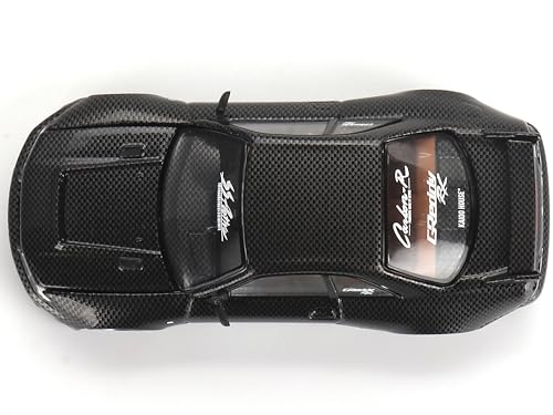 Skyline (R33) Active Carbon R RHD (Right Hand Drive) Carbon Black (Designed by Jun Imai) Kaido House Special 1/64 Diecast Model Car by True Scale Miniatures KHMG116