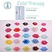 Lip Ice Packs for Post Lip Filler Swelling & Microblading | Reusable Hot and Cold Gel Compress for Soothing Relief | 9x5 cm Small Cooling Pads (Pink 40 Pcs)