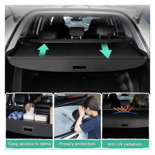 Cache-Bagages pour Cadillac Escalade 2021-2023 Couvercle de Coffre Rétractable - 4