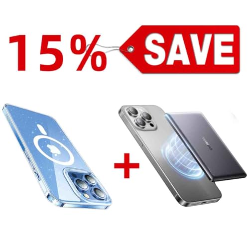 TORRAS 5,000mAh MiniMag Power Bank — Buy Together to Save 15%