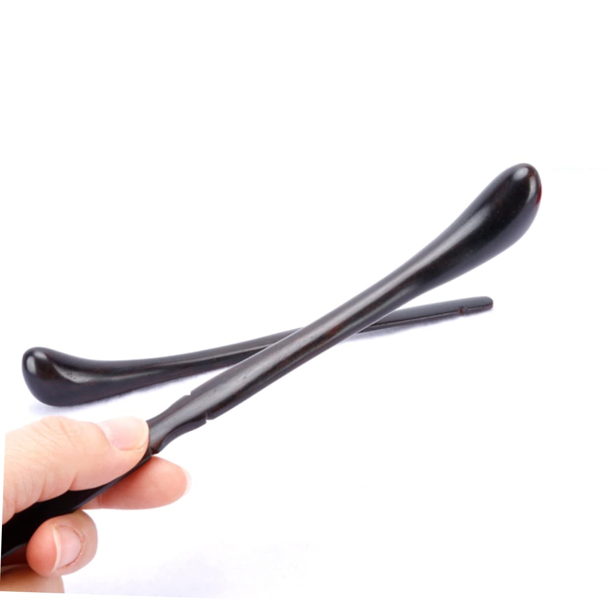 Mazos Musicales para Dulcémele de Madera Negra, 1 Par