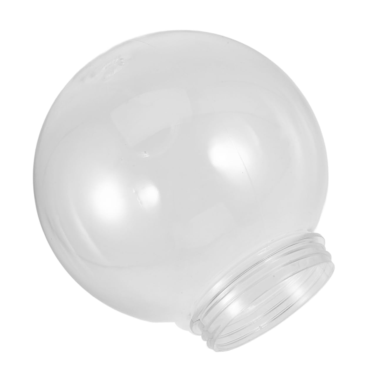 HOLIDYOYO Acrylic Globe Light Shade Spherical Replacement for Lighting Fixture High Transparency Maximum Light Diffusion and Street Lamps