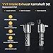 JAVOUKA Engine Variable Valve Timing VVT Solenoid w/Crankshaft & Camshaft Position Sensor, for Lexus CT200h/ES300h 11-13, for Toyota Avalon/Camry/Corolla 09-13, for Scion tC 11-13#1.8/2.4/2.5/2.7L