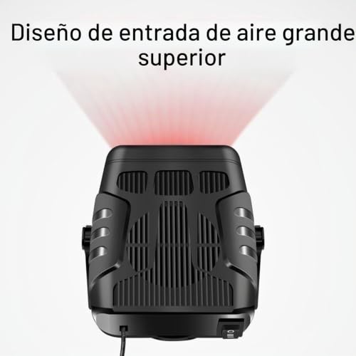 Miniatura 4 de Luocute Calentador De Espacio Portátil, Ajuste Para La Batería De La Serie Dayi A3 Batería De 360 Grados Blower Pequeño Caletor Con Cablo De Temperatura Usb 2 2 Cable De 60 Cm, Dirige