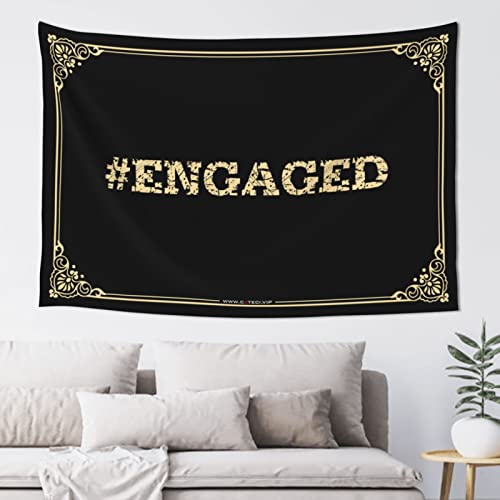 Cave Man Bar �Ǒ��� ���I #Engaged �^�y�X�g���[ �����̑��� �j�̓��A(100X150cm)