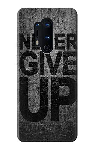 Housse OnePlus 8 Pro Never Give Up protection intégrale antichoc rigide