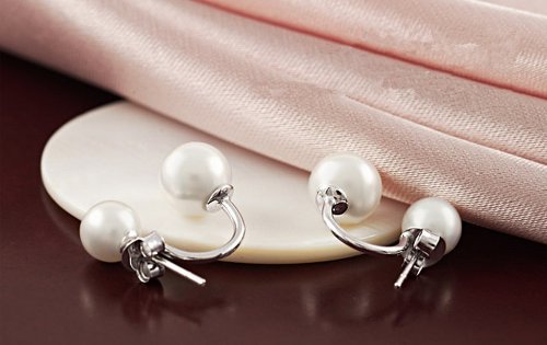 Infinite U - Orecchini a perno, da donna, in