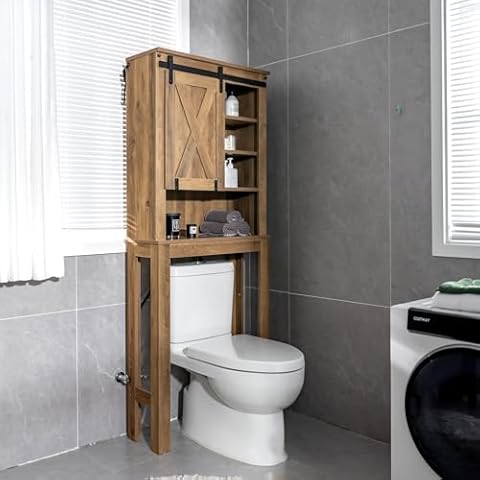 Meuble WC COSTWAY en Bois Cover