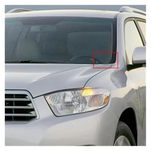 Cubierta lateral embellecedor limpiaparabrisas Toyota Highlander soluciona entrada agua 5