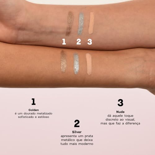Lápis Para Olhos Bege - Shine Eye Pencil Nude Océane 4you 1,4g