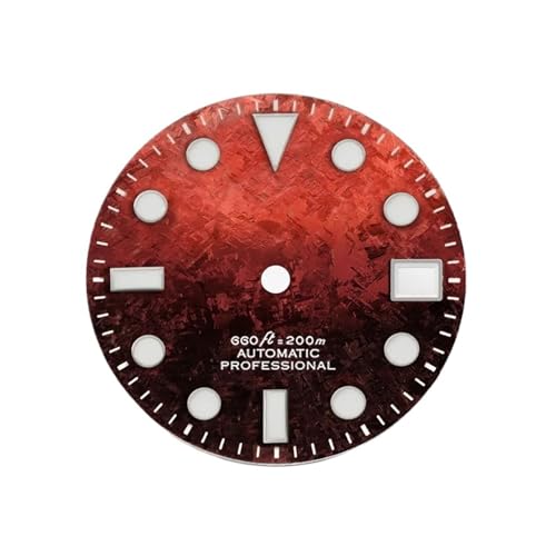 Index BGW9 pour cadran cristal de glace 28.5mm montre NH35