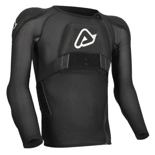 Acerbis Flux Air - Arnés infantil (talla L/XL), color negro