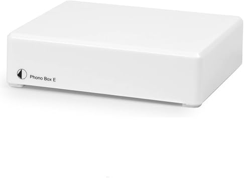 Project Phono Box E MM Turntable Pre-Amplifier (White)