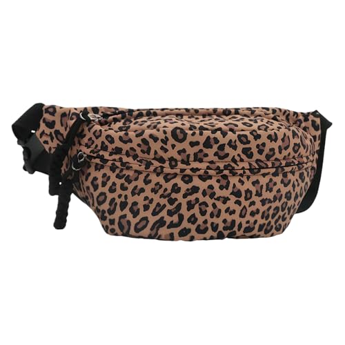 Bolso Leopardo Bolsos de Media Luna, Se Puede Llevar en la Mano, al Hombro o en Cintura Fabricado Lona Con Bandolera Ajustable Gran Capacidad Apto Para Viajes Trabajo y Universidad Bolso Leopardo Bolsos de Media Luna, Se Puede Llevar en la Mano, al Hombro o en Cintura Fabricado Lona Con Bandolera Ajustable Gran Capacidad Apto Para Viajes Trabajo y Universidad