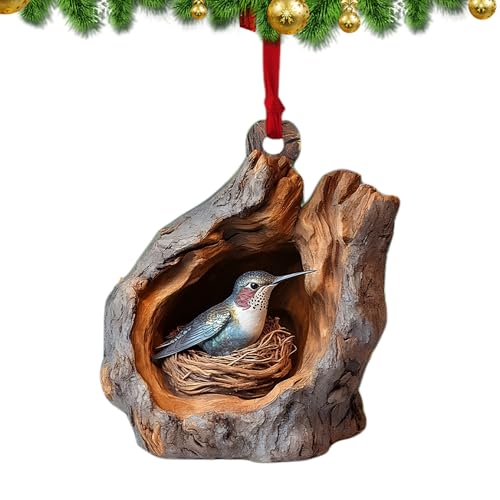 Weihnachten Acryl Tier Decor, Weihnachtsbaumschmuck Cartoon, 2D...