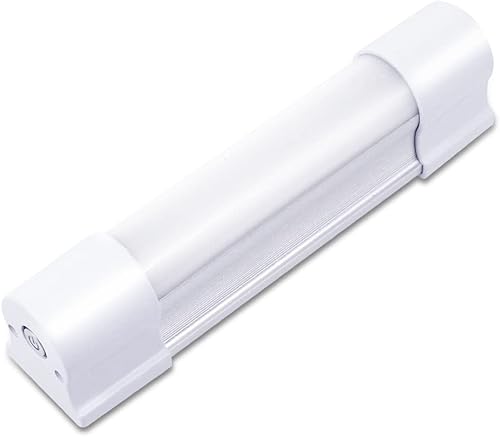 LETOUR Barra de luz magnética de tubo LED, luces de trabajo de 2000 lúmenes, 2600 mAh, 5 opciones de iluminación, linterna de camping, linterna de