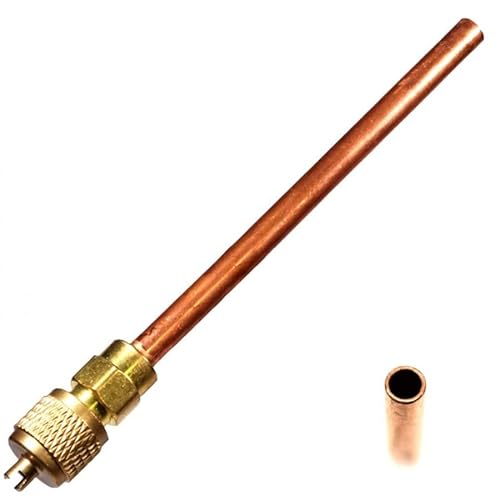 Valvolina Valvola Con Tronchetto Rame A Saldare Carica Freon Frigorifero 6,3Mm