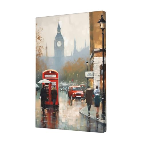Tableau Londres moderne à suspendre cadeau idéal pour chambre
