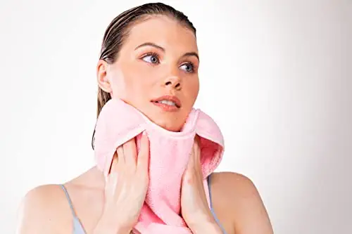 Face It Luxe by Cloth In A Box | Ultra Thick Premium Microfiber | Heart Shaped Washable and Reusable Makeup Remover Cloth | No Added Chemicals | Safe and Gentle on Skin | Eco Friendly (PINK SORBET)