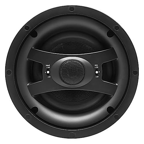 Earthquake Sound ECS6.5 Edgeless Series In-Ceiling Speakers (Black, Pair)