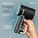 Electrolux Rechargeable Fabric Shaver | 3-Speed Lint Remover for Clothes & Furniture | Eliminates Fuzz & Pilling | Electric Lint Shaver with LED Display & Type-C Fast Charging Port - Black