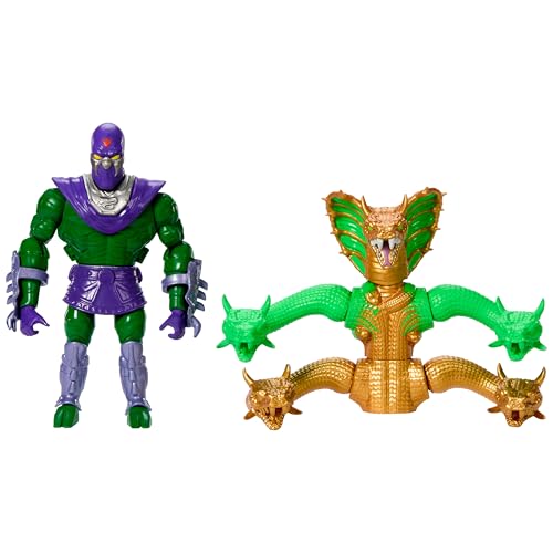 King Hiss mutado Masters of the Universe Origins Turtles de acción articulada de lujo
