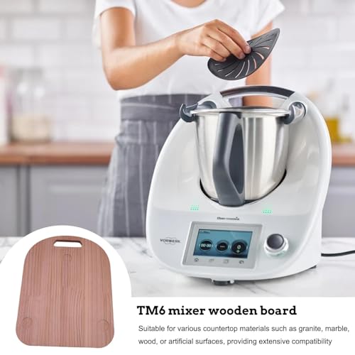 Tapete deslizante para mezclador de madera que protege tu encimera de cocina con elegancia 6
