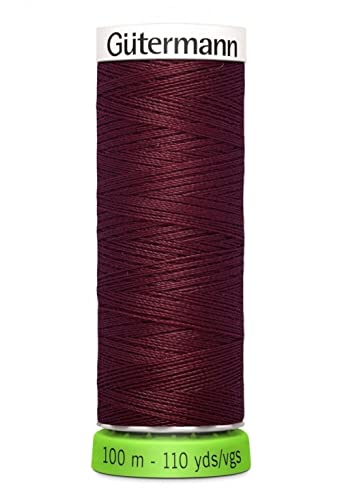 Hilo de costura ecológico reciclado Gutermann 100 m color 369 - unidad miniatura 1