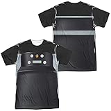 Star Trek Captain Pike Chair Unisex Adult Sublimated Costume T Shirt (Front/Back), Medium Multicolor