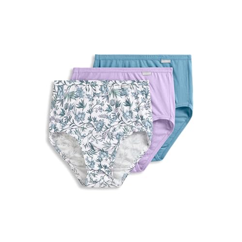 Image of Jockey Women's Underwear 100% Cotton Elance Brief - 3 Pack