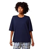 shirt match with red shoes Triumph Camiseta Triumph Mujer Mix & Match Top 3/4, Shirt, New Navy, 44