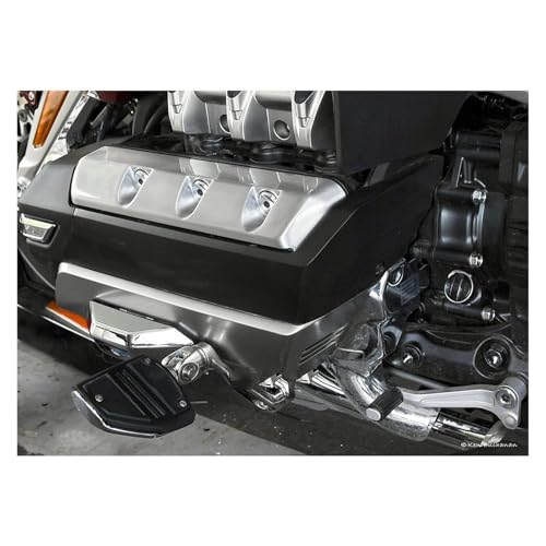 Repose-pieds autoroute robustes en acier pour Goldwing 1800 - 4