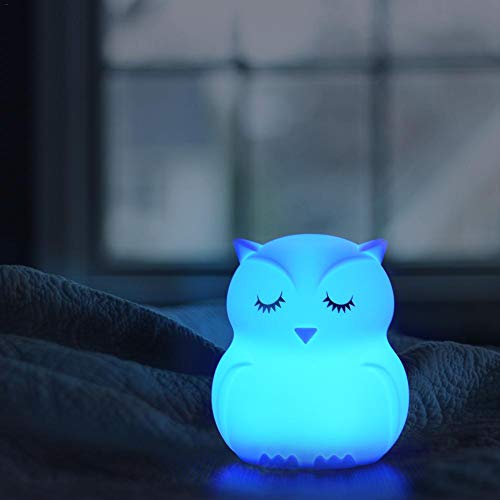 Nachtlamp, LED Siliconen Lamp Nachtlamp, Meerkleurig Bediening Dimbaar Nachtlamp, Break Resistant, Oogverzorging, Licht Tafellamp Verlichting Slaapkamer Decor, Nachtlampje Home Decor Lamp - Afbeelding 5