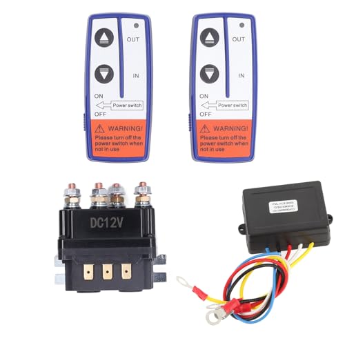 Kit Relé de Winch 12V 250A con Control Remoto