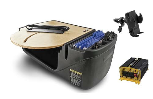 Bureau de voiture portable Roadmaster AutoExec avec convertisseur 400W intégré