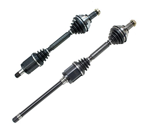 DTA DT1210521061 Front Driver and Passenger Side Premium CV Axles (New Drive Axle Assemblies - 2 pcs (pair) Fits 2001-2005 BMW 325XI, 330XI, 4WD Front Axles