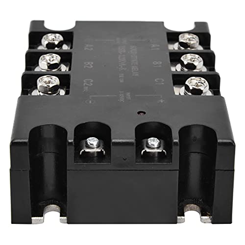 Relais statique triphasé 480VAC thyristor module de commande 3-32VDC automatisme - 2