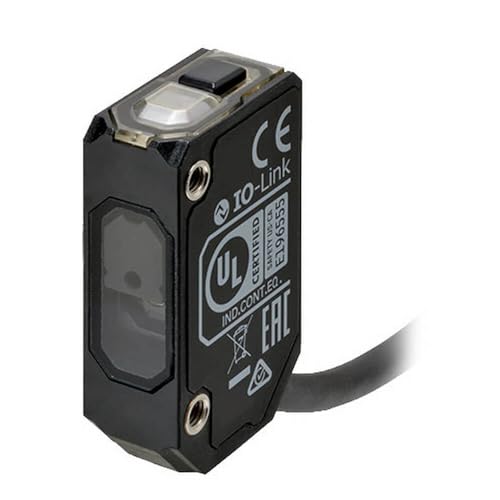 Capteur optique rectangulaire NPN suppression de fond interrupteur clair foncé fiche M8
