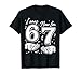 I was 6 Now I'm 7 Year Old Birthday 67 Six Seven Bday Kids T-Shirt