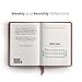 One Percent Diary by Steven Bartlett – Featured On The Diary of a CEO Podcast – Guided Wellness Journal for Men and Women – 90-Day Motivational and Reflection Daily Journal