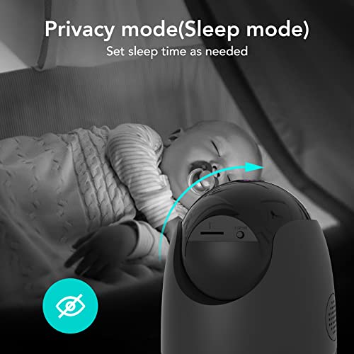 Netvue Indoor Camera, Enhanced Security Camera With Advanced Ai Skills For Pet/Baby/Nanny, 1080P Fhd 2.4Ghz Wifi Night Vision Home Camera, 2-Way Audio Dog Camera Cloud Storage/Tf Card, Black #TOP7