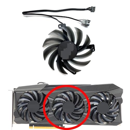 �m�[�g�p�\�R�����i INNO3D GeForce RTX3080ti 3090 GAMING X3 �O���t�B�b�N�J�[�h�p�����t�@�� CF-12915S(Middle fan)