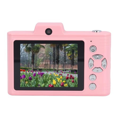 Câmera Infantil, Câmera de Estudante de Alta Definição 1080P para Fotografia para Meninas (Rosado)