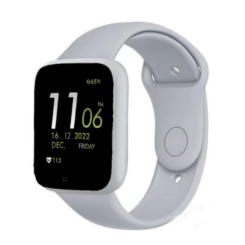 Texton D20 Intelligence Bluetooth 1.3" Full Touch Men Women Monitor/Smart Bracelet/Health Bracelet/Smart Watch for All Boys/Girls (Grey Color) (B09ZBFK7QG) Amazon Price History, Amazon Price Tracker