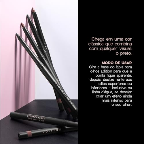 Océane Eyeliner Edition Lápis Para Olhos Black Preto