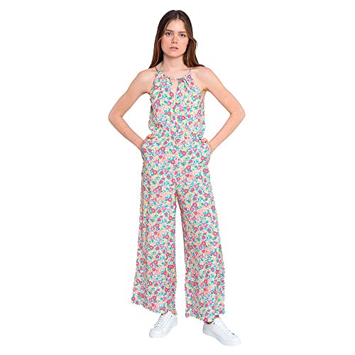 Mono estampado para mujer de corte regular Pepe Jeans Vicky, comodidad en tejido fluido talla L