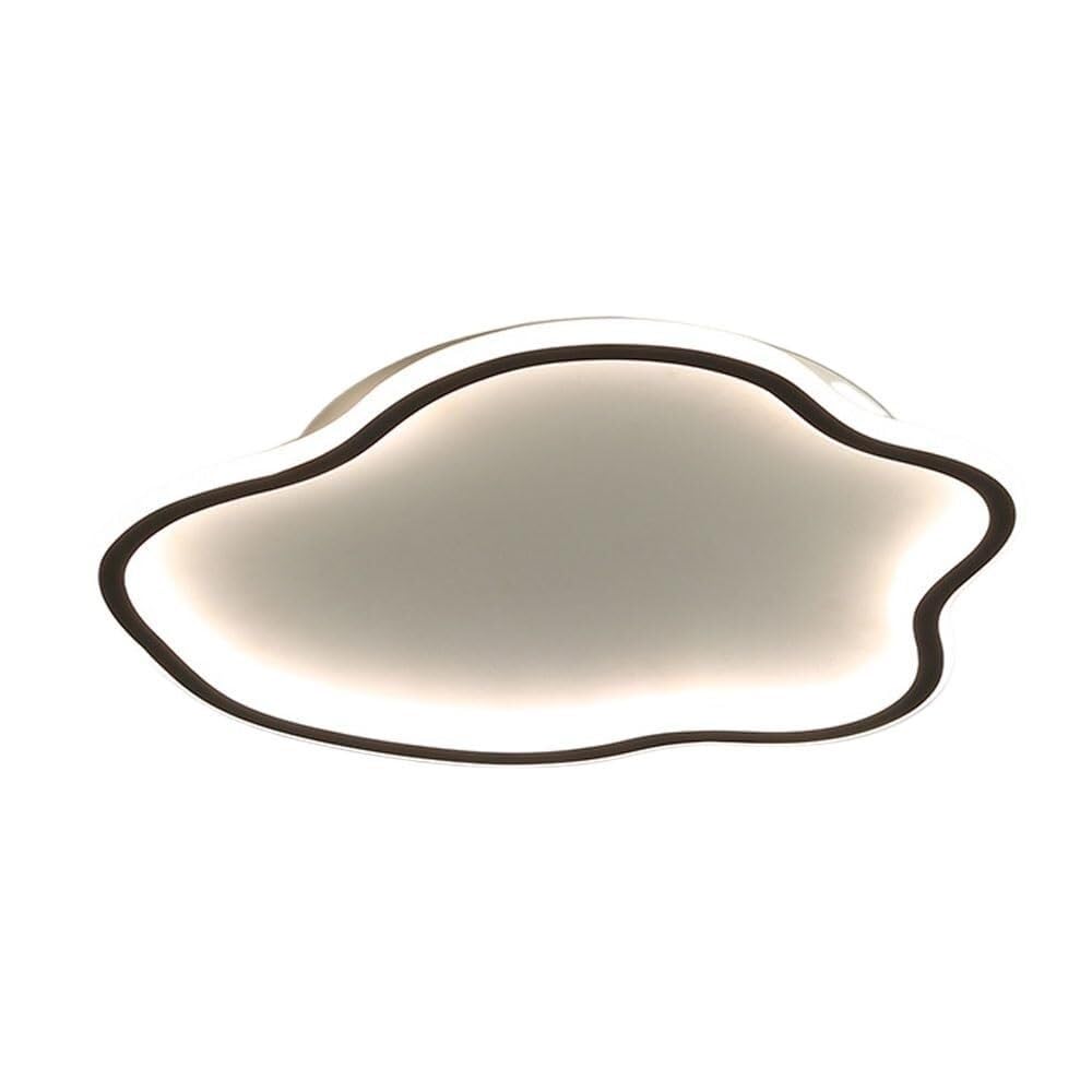 Plafonnier LED moderne pour chambre et salon avec éclairage doux du matin au soir