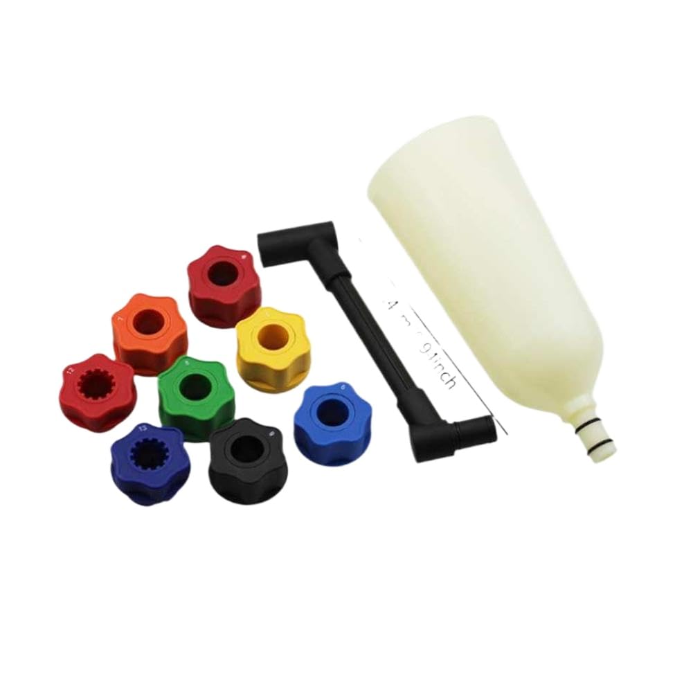 Juego de embudo de aceite, extensión Flexible, reemplaza pieza, reparación de automóviles portátil