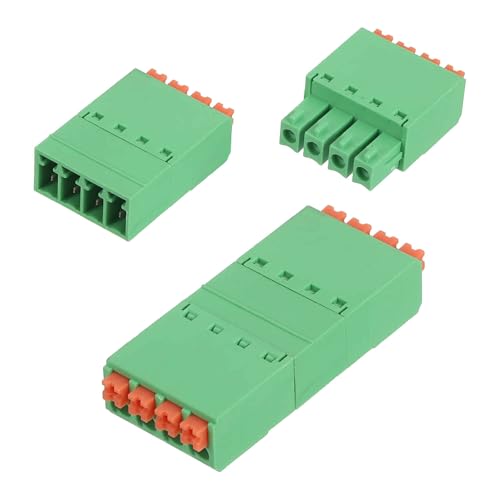 Evita fallos de conexión con el conector PCB de 4 pines sin soldadura 15EDGKN